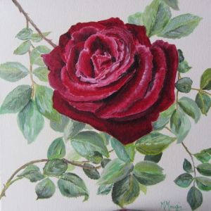 Voir le détail de cette oeuvre: Rose de mon jardin